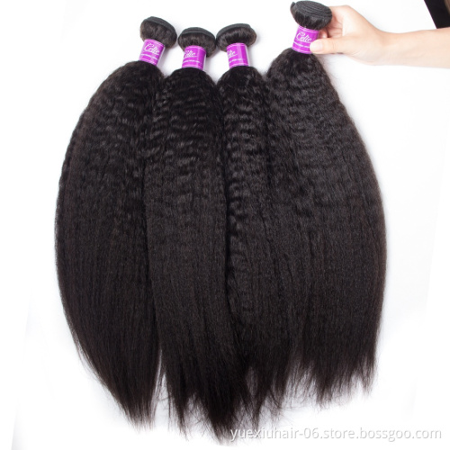 Kinky Straight Remy Hair Good Price 100% Human Hair no Chemical Malaysian Cuticle Aligned Virgin Hair